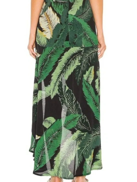 Beach Riot Rachel skirt in Black Palm - Picture 5 of 5